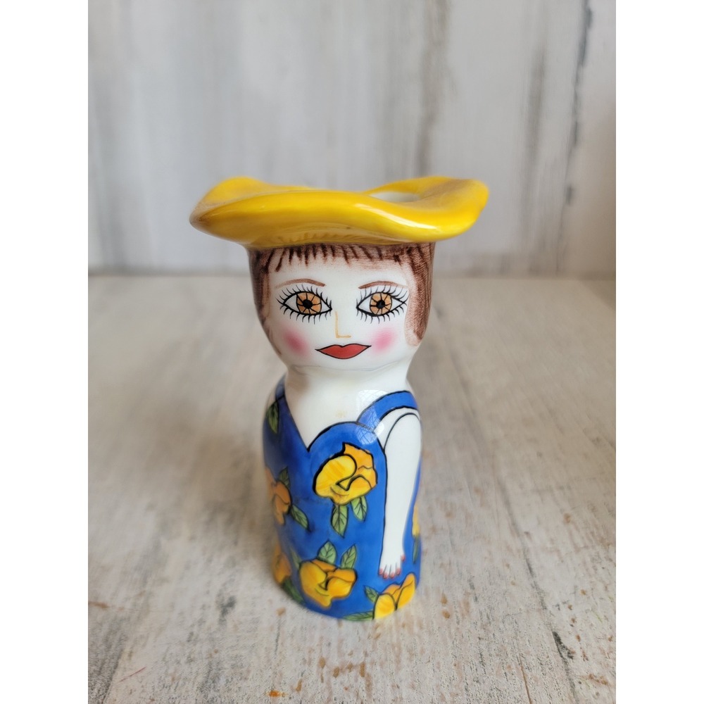 Susan Paley mini pansy vase vintage ceramic bella casa unique home decor